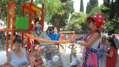 Modern children’s playground in Lapad 6 Children’s playground