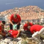 They make the adventure safe! 9 The Mountain Rescue Service of Dubrovnik