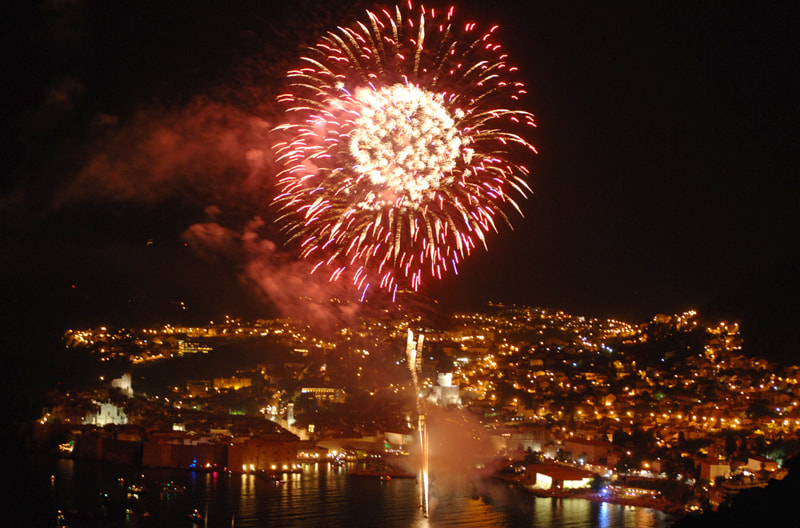 Dubrovnik Summer Festival opening fireworks