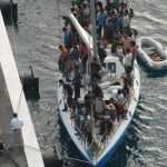 After 7-day drift immigrants towed to Port Gruž 6 Immigrants 7Photo by Zvonimir Pandža