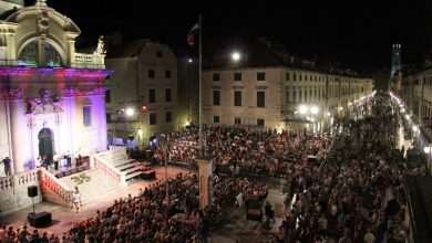Concert – 35th anniversary of vocal group Ragusa on Stradun 1 Vocal group Ragusa Photo by Nora Novak 1
