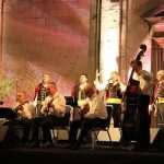 Unique performance in front of Cathedral 3 Vocal groups in front of the Cathedral 3 photo by Nora Novak