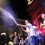 Wonderful reception of golden water polo players at Stradun 3 Golden water polo players at Stradun 11 photo by Nora Novak