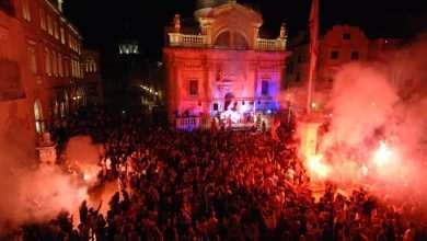 Wonderful reception of golden water polo players at Stradun 21 Golden water polo players at Stradun 28 photo by Nora Novak