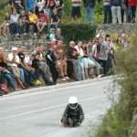 Homemade roller cart race in Konavle