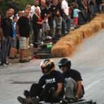 Homemade roller cart race in Konavle