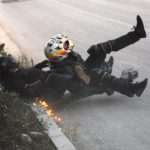 Homemade roller cart race in Konavle