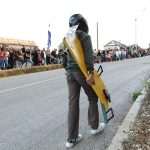 Homemade roller cart race in Konavle