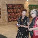 Exhibition 'Two lay down, three arose' opens 2 exbition embroidery 2