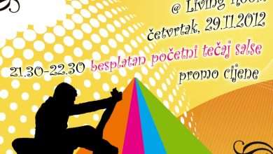 Latino party at Living Room Cafe bar