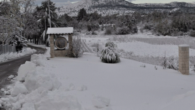 Let It Snow 1 Snow on Pelješac