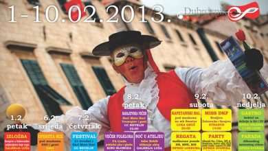 Magnificent carnival festivity in Dubrovnik 1 Carnival festivity