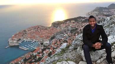 NFL Star Larry Fitzgerald In Dubrovnik