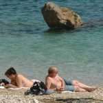 Bathing Season Begins 3 Swimming in Dubrovnik