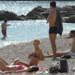 Bathing Season Begins 6 Swimming in Dubrovnik