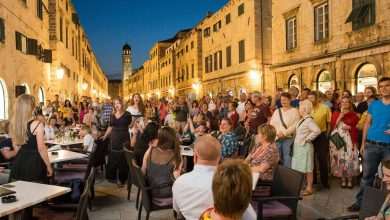 Opera Flash Mob On Dubrovnik's Stradun