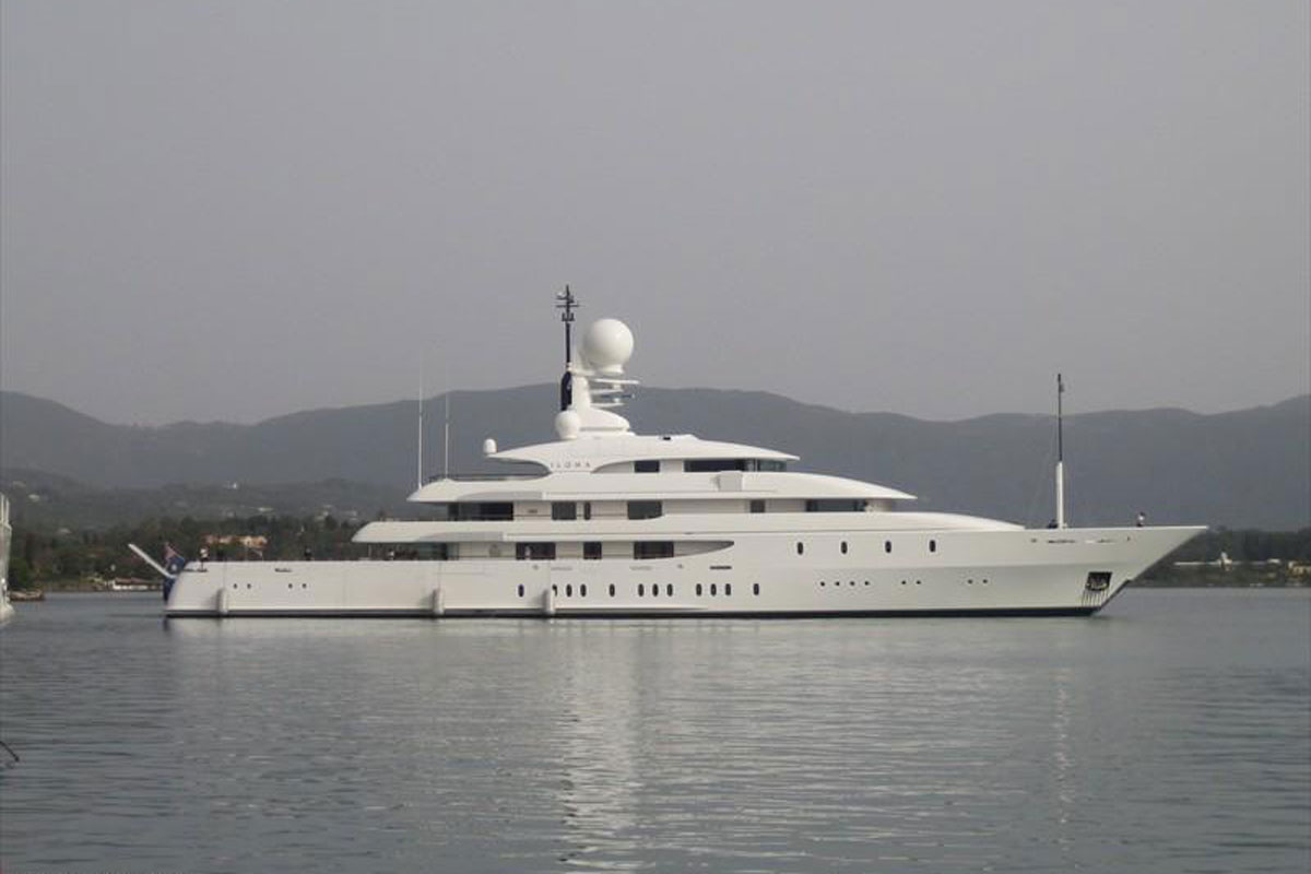 who owns the yacht ilona