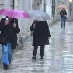 Southerly Jugo Wind Hits Dubrovnik 14 January rain 14