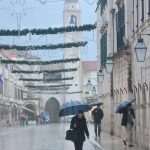 Southerly Jugo Wind Hits Dubrovnik 16 January rain 16