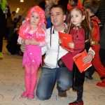 Big dance party for masked children 11