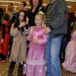 Big dance party for masked children 15