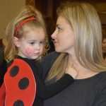 Big dance party for masked children 16