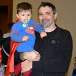 Big dance party for masked children 21