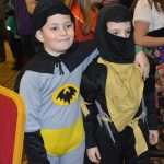 Big dance party for masked children 22