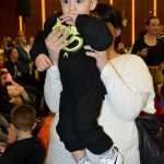 Big dance party for masked children 26