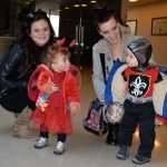 Big dance party for masked children 3