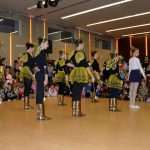 Big dance party for masked children 33