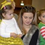 Big dance party for masked children 36