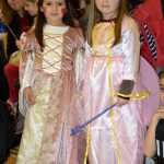 Big dance party for masked children 37