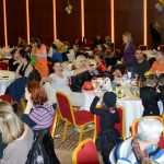 Big dance party for masked children 43