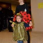 Big dance party for masked children 49