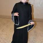 Big dance party for masked children 51