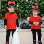 Big dance party for masked children 52