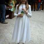 Big dance party for masked children 55