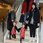 Big dance party for masked children 6