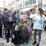 Children masquerade party on Stradun 12 Children masquerade 12