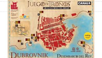 Tracing Game of Thrones With Dubrovnik's City Maps 1 Game of thrones Dubrovnik city maps