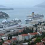 Tourists in Dubrovnik