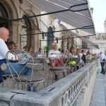 Dubrovnik town café opened it's door!