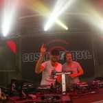 Revelin danced with the German duo Cosmic Gate 21 Cosmic Gate