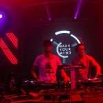 Revelin danced with the German duo Cosmic Gate 19 Cosmic Gate