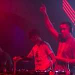 Revelin danced with the German duo Cosmic Gate 9 Cosmic Gate