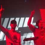 Revelin danced with the German duo Cosmic Gate 3 Cosmic Gate