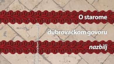 The book about Dubrovnik's speech will be promoted at the Sponza Palace 22 O starome dubrovackome govoru nazbilj, the book, Ivana Jovic Lovric