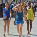 Photo Gallery: Heat doesn’t bother adventurous Dubrovnik guests! 8 Dubrovnik, Stradun, tourists