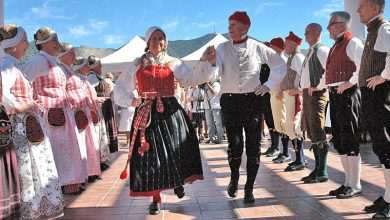 Swedish traditional dance as a gift to Dubrovnik! 9 Swedish folk ensemble